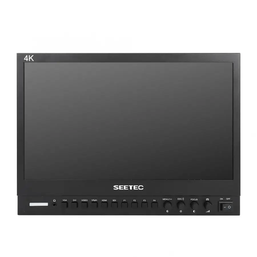 SEETEC P133-9HSD 13," алюминиевый корпус Pro трансляции 4K монитор Ultra HD 1920x1080 lcd ips экран 3g SDI 4K HDMI YPbPr AV DVI