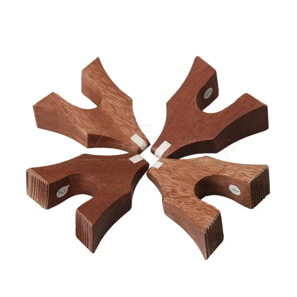 Yibuy 21 струны Redwood классический музыкальный инструмент guzheng мост Набор часть