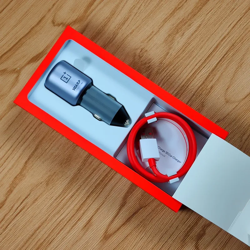 Оригинальное автомобильное зарядное устройство Oneplus Warp Charge 30 5V = 6A Max для Oneplus 7 Pro Normal QC для Oneplus 3/3T/5/5 T/6/6 T/7