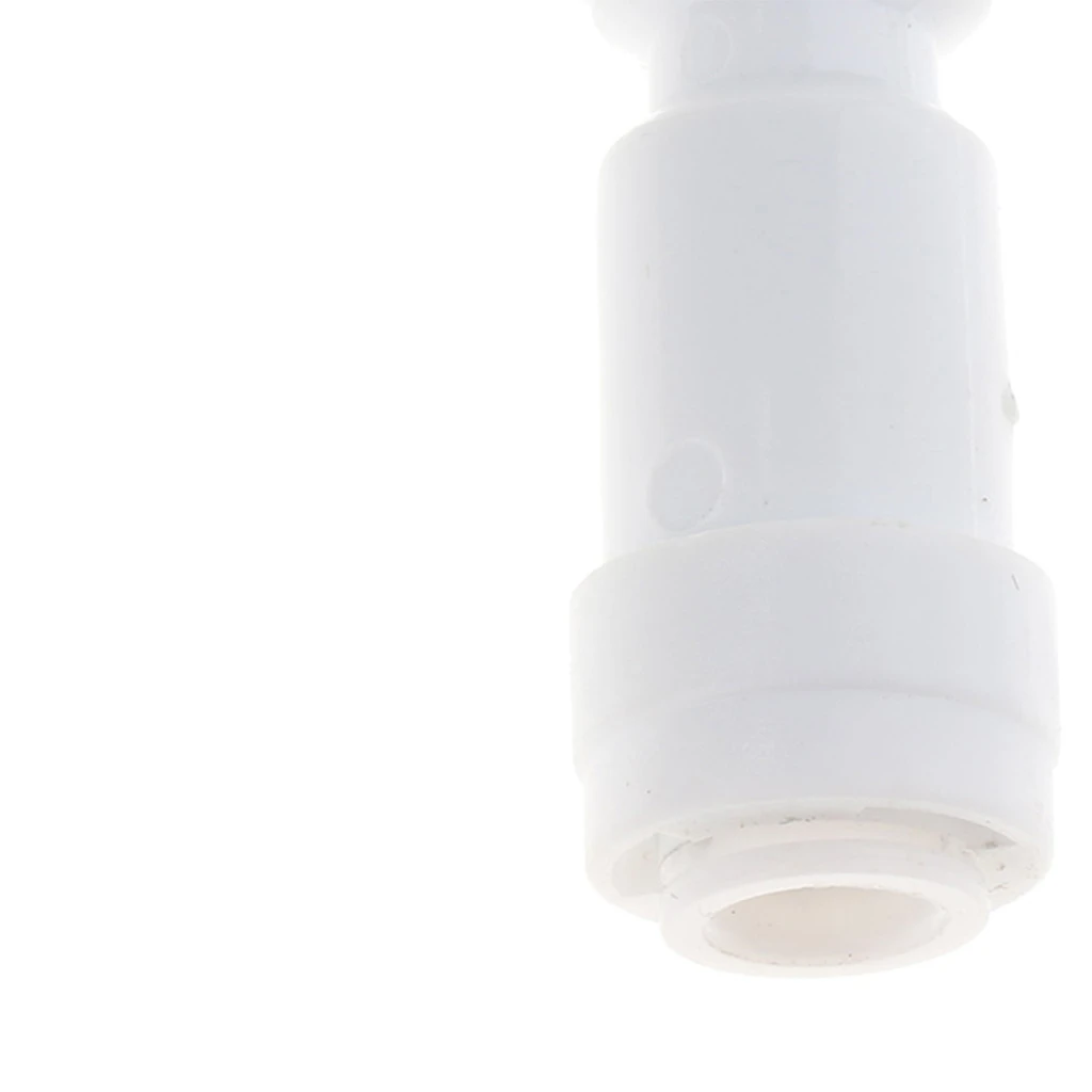 Válvula de retención recta, conexión de ajuste de 1/4 pulgadas para filtros de agua/sistemas RO|Válvulas partes|