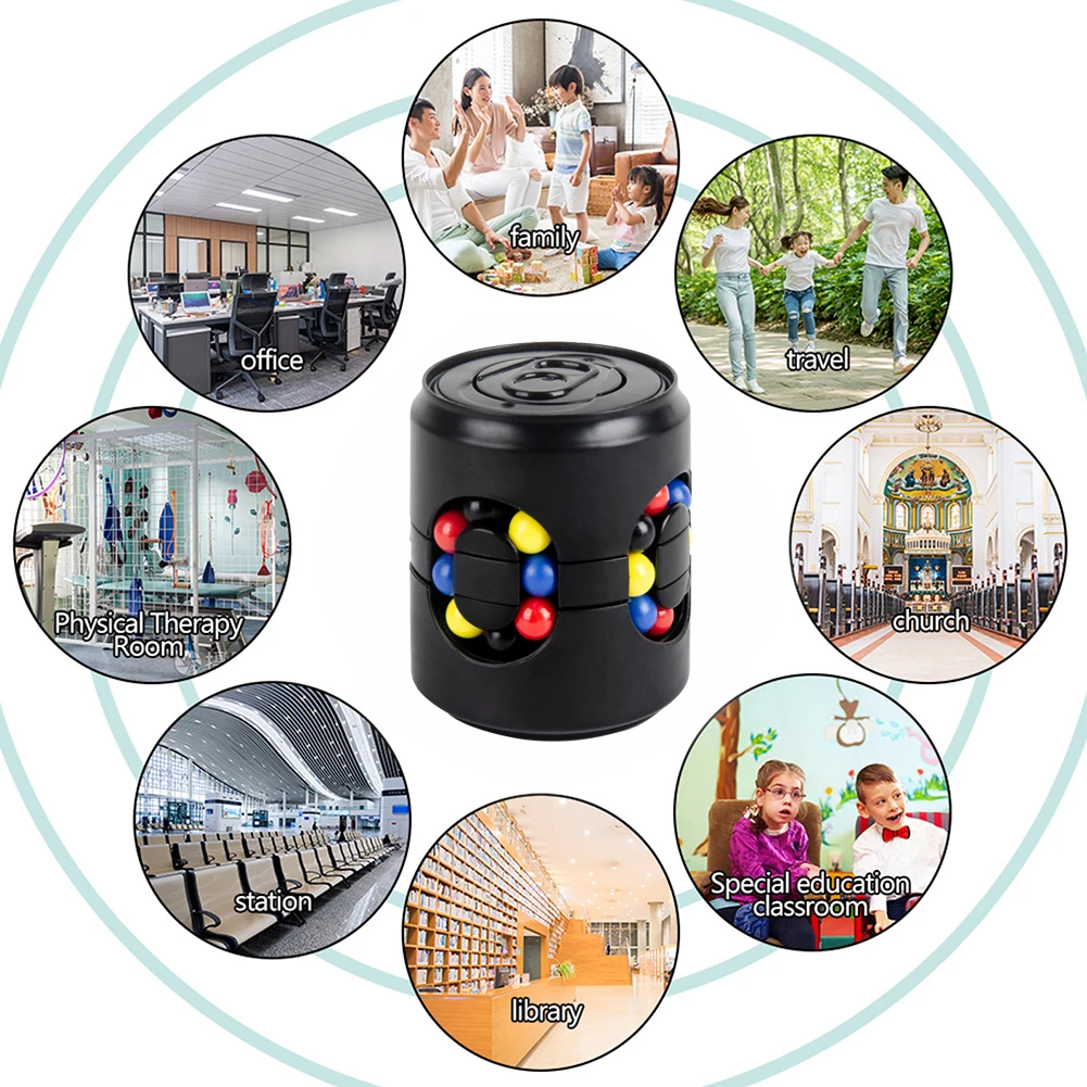 Rotating Bean Little Cubes for kids Rotating Cube Kids Stress Relief Toy For Adults kids Plastic 5-7 12-15 years Mini Cube 2 Rotating Bean Little Cubes for kids Rotating Cube Kids Stress Relief Toy For Adults kids Plastic 5-7 12-15 years Mini Cube 2