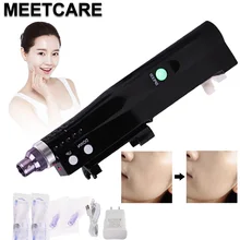 Без иглы инъекции жизненной кислоты микроиглы воды мезотерапия ручной инжектор кожи портативный мезо уход за кожей пистолет