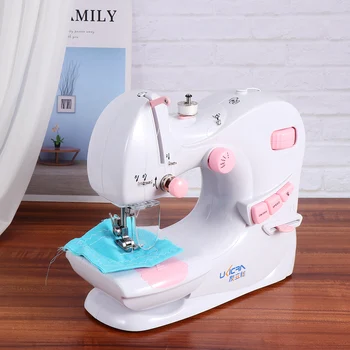 

Multifunction Household Electric Sewing Machine Crafting Auto Winding Mending Machine Small Sewing Machine With US Plug