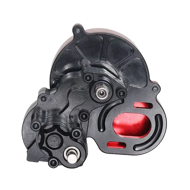 

Complete Metal Gearbox Transmission Box with Gear for 1/10 RC Crawler Axial SCX10 Upgrade RC Car Parts Y51E