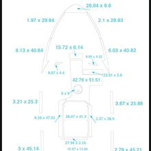 Malibu 21 VLX коврик для кокпита лодка EVA Тиковый настил 1/" 6 мм