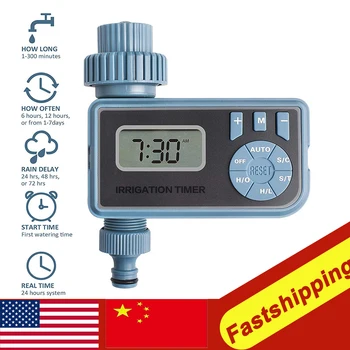 

1PC Smart Automatic Electronic Digital Water Timer Irrigation Controller System With LCD Display Home Irrigation Timer