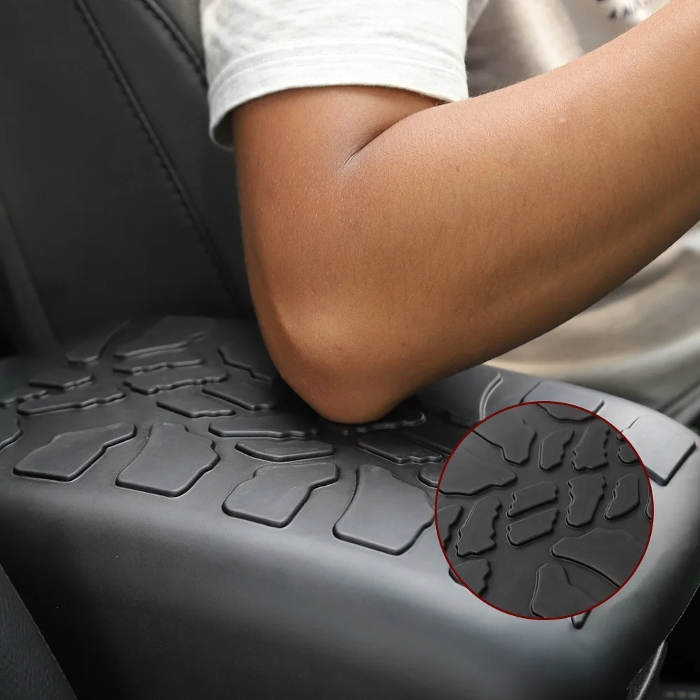BAWA резиновый подлокотник для Jeep Wrangler JK 2012- протектора шины ArmPad резиновый подлокотник подушка для Jeep Wrangler JL