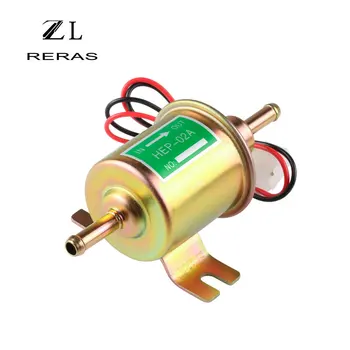 

Electric Petrol Pump Fuel Pump 12V/24V HEP-02A Low Pressure Universal Diesel Petrol Gasoline For Car Motorcycle
