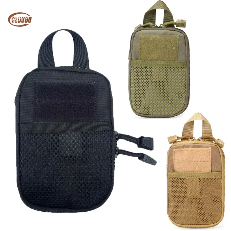 

Tactical Military EDC Molle Pouch Mesh Waist Pack Hunting Bags Mobile Phone Key Mini Tools Waterproof Airsoft Sport Pouch