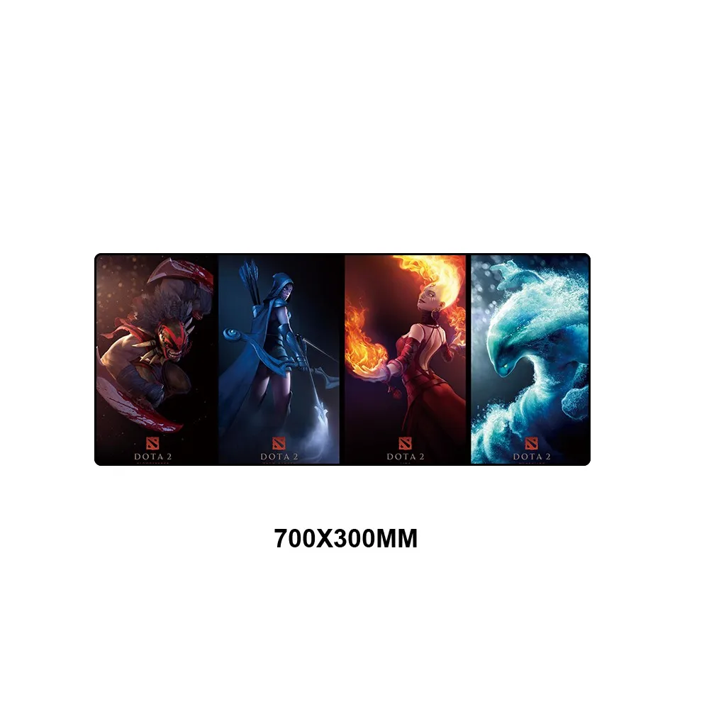 DOTA2-053 Коврик для мыши DOTA LOGO XL, большой коврик для мыши с запирающимся краем, резиновый, для ноутбука, DOTA2, для компьютера, геймера, ПК, игровая клавиатура, коврики для мыши, коврик для csgo - Цвет: DOTA2-053