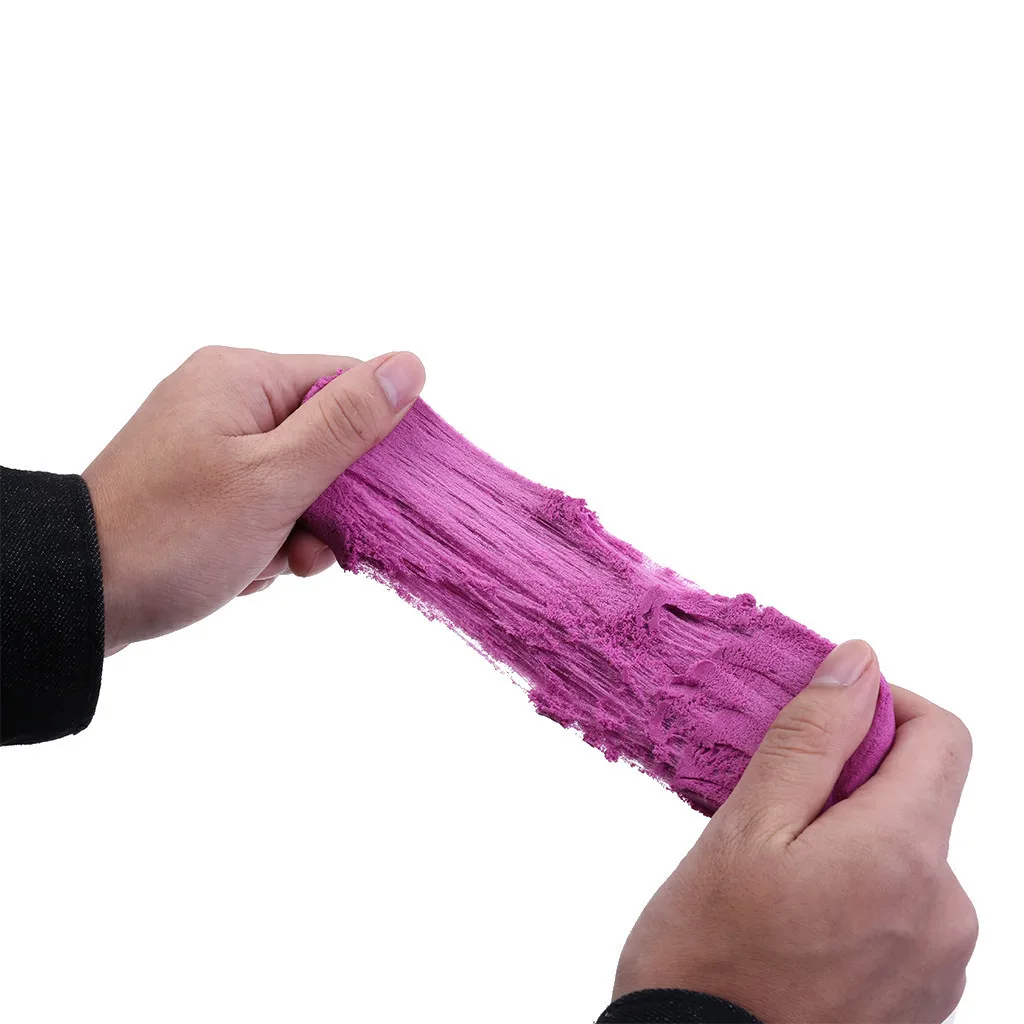 new DIY Cotton Candy Cloud Slime Soft Non-Sticky Sand Mud Toy slime charms decompressed cloud mud #B