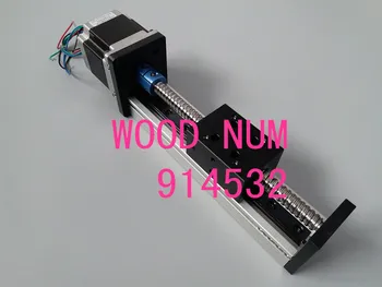 

SGX1605 600mm Linear Screw Rail Slider Module Stepper Motor Cross Precision CNC Slider Without Motor Moving length: 600mm Screw