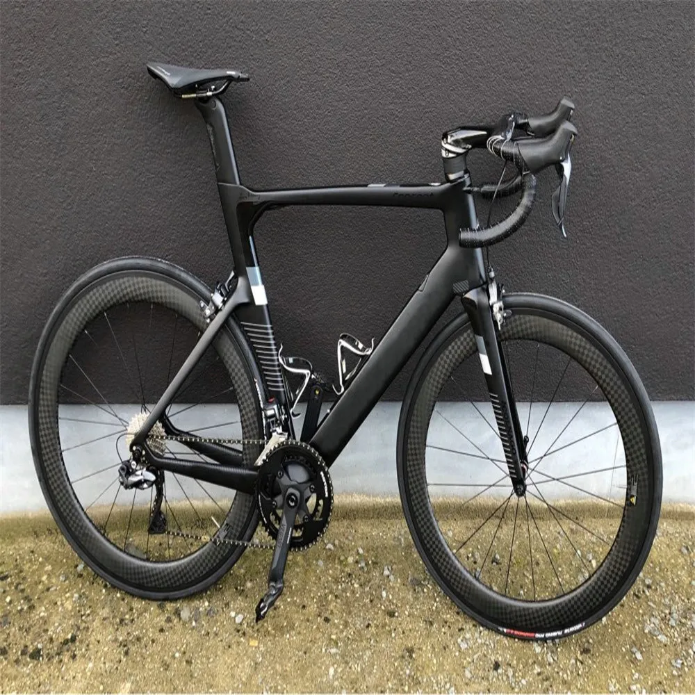 Велосипед с логотипом на заказ BOB Concept Carbon 20 цветов полный велосипед R7000 groupset 12k 50