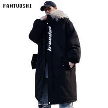 men's winter jacket and coats new fashion Slim-fit casual Thick warm long hooded parka waterproof jacket big size 5XL