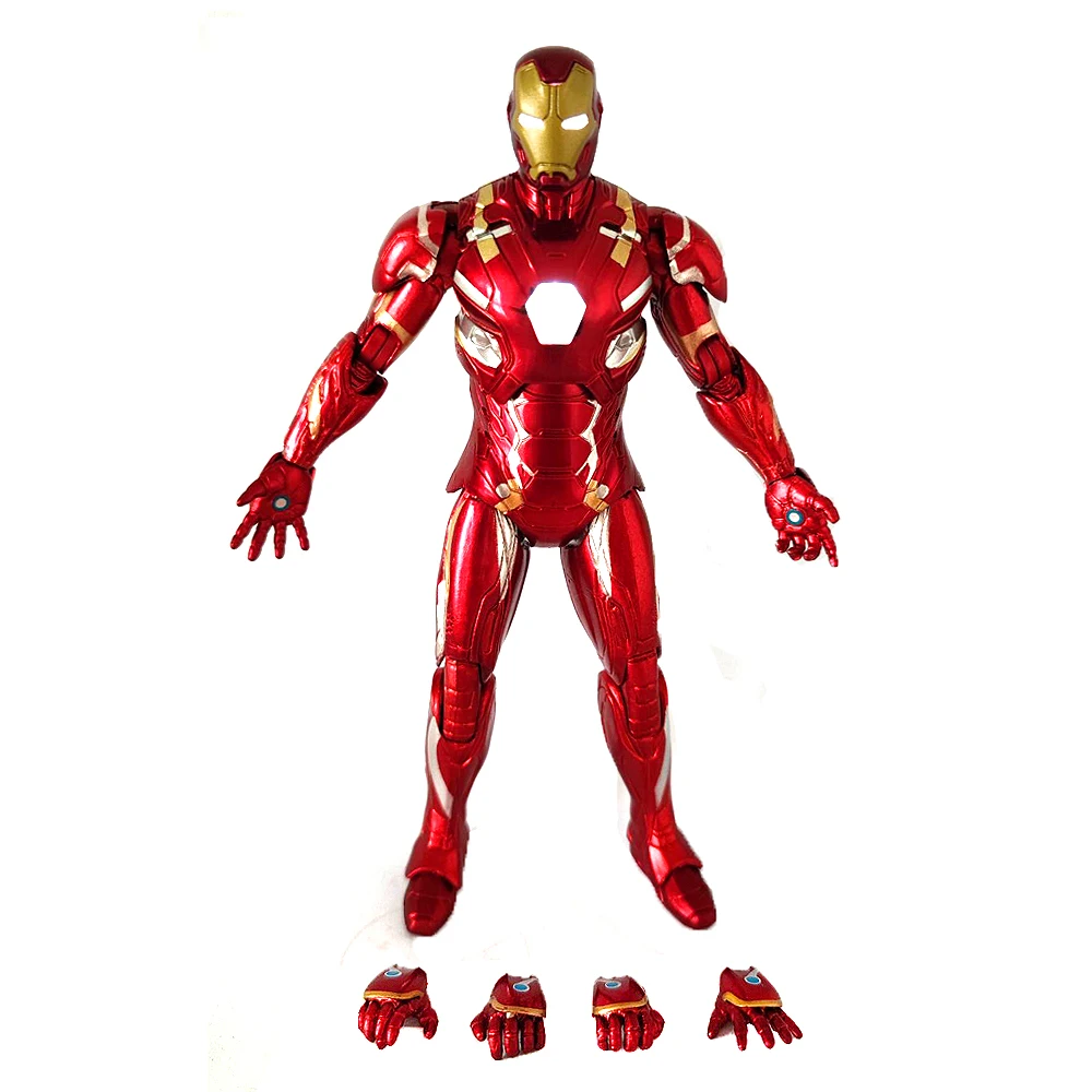 マーベルレジェンドアイアンマンmk 45マークxlv ledライトアップ