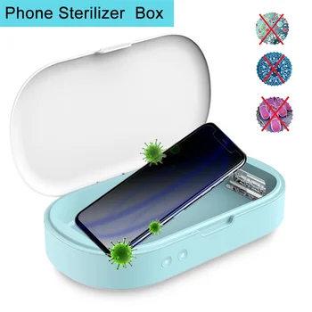 

Phone UV Sterilizer Box Light Anti Bacteria Ultraviolet Ray Disinfection Jewelry Aromatherapy UV Sterilizer Lamp Esterilizador