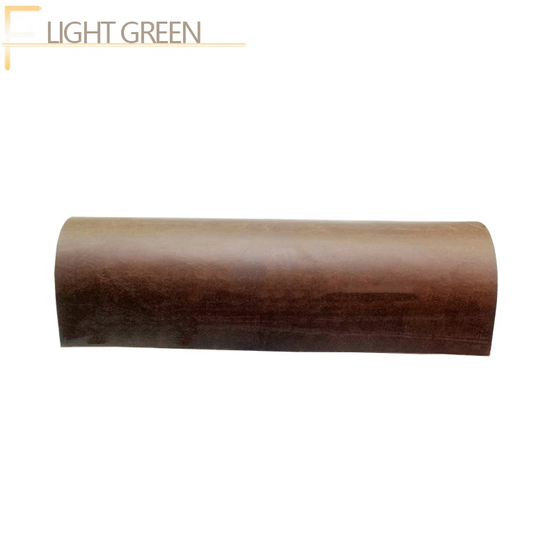 2.0mm Genuine Leather New crazy horse leather cow skin first layer material Light Green color | Дом и сад