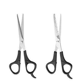 

Smart Home for Adult Eyebrow Clipper Beard Beauty Professional Hairdressing Scissors Shears Salon 2PC Hair Scissors 15cm