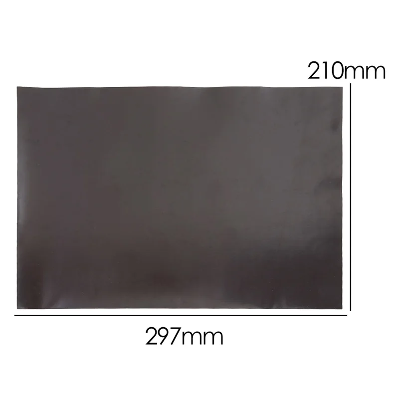 21x29.7cm Ribber Soft Black Magnetic Mats for Cutting Dies Crafts Storage One Side Fridge Magnet Easily cut into different sizes