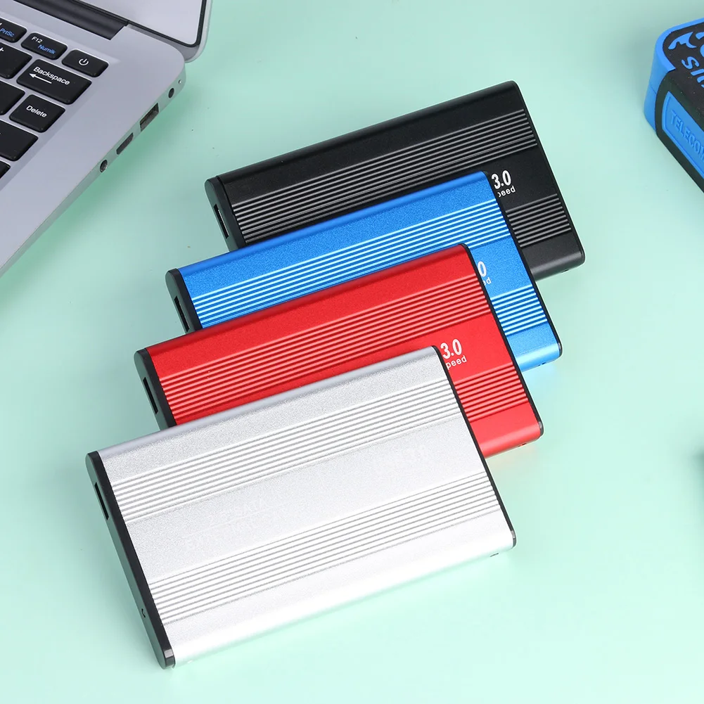 2.5 Inch USB 3.0 External HDD Enclosure Box SATA to USB 3.0 HDD Hard Drive Case 5Gbps Aluminum SSD Box Support 3TB For Laptop PC