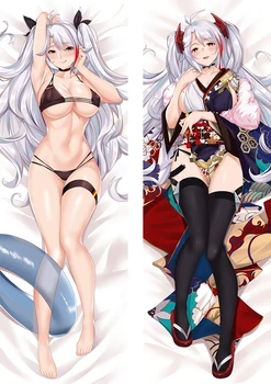 

2020 April Update Pillowcase Anime Azur Lane Body Pillow Cover Case Double-side Printed 2 Way Throw Pillow case