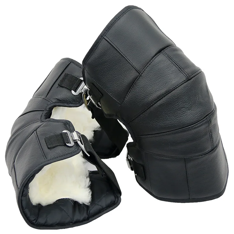 

Cycling Sports Protective Gear Electric Bicycle Knee Pads Warm Cycling Cold and Windproof Winter Riding Electric Car Knee Pads