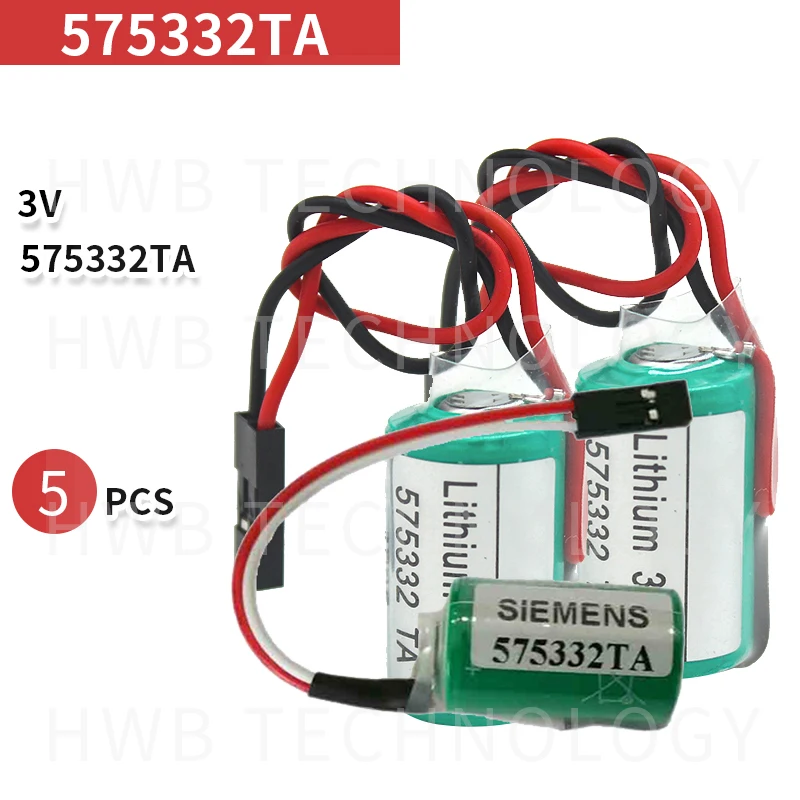 Горячая новинка 5 упаковок 6FC5247-0AA18-0AA0 575332TA литиевая батарея 840D 3V PLC CNC li-ion |