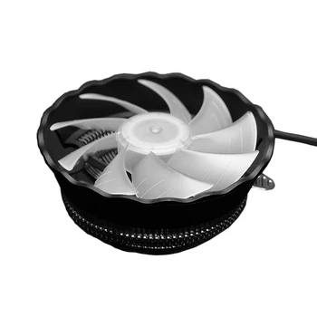 

HOT-KEEPRO RGB CPU Cooler Heatsink LED 12V for AMD PC Processor Desktop Cooling Radiator