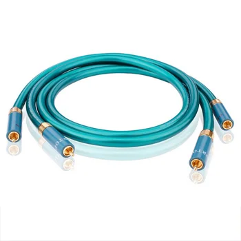 

1 Pair 1M RCA Audio Interconnect Cable Preamp Amplifier CD DVD Player Cable OFC Amplifier CD Player Car Electronics/Accessories