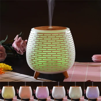 

Ultrasonic Air Humidifier Aromatherapy Essential Oil Diffuser Cool Mist Humidifier 7 Colors LED Night Light Mist Maker Home 40