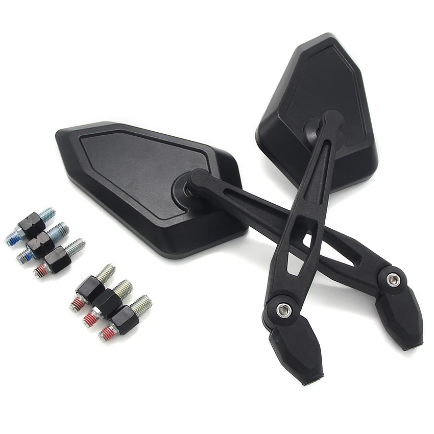 Lato Specchietto Retrovisore Moto Universale Per Honda Cr250 Cr450 Cr480 Cr500 Nighthawk Police Nx125 Nx250 Ax-1 Nx500