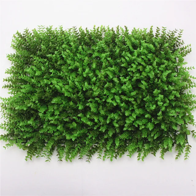 40x60 см 3D зеленое искусственное растение настенные панели пластиковые наружные газоны ковер Декор Свадебные Вечерние Декорации садовая трава цветок стены - Цвет: 28