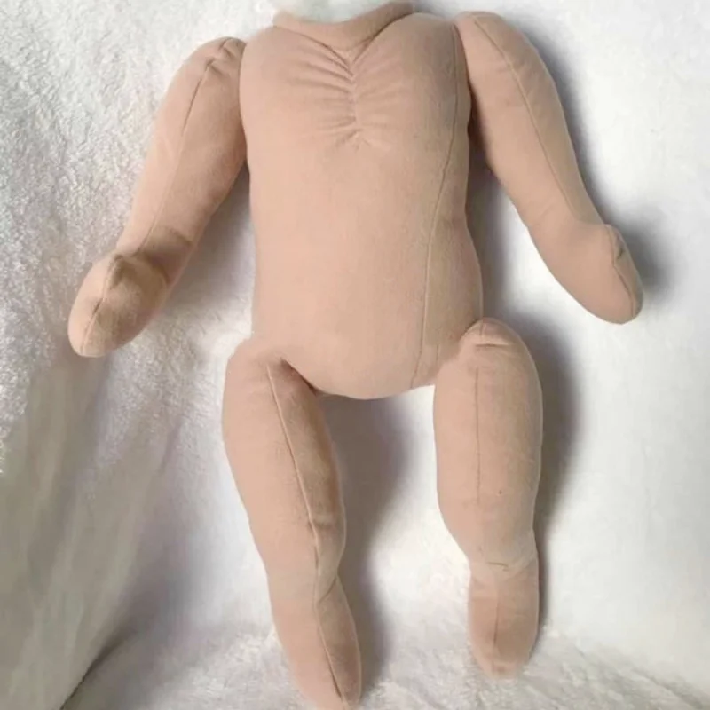 18Inch 20Inch 22 Inch Flesh Multi Panel Cuddle Body Limbs Are Jointed And Rotatable Reborn Baby Doll Accessories Cloth Body 2