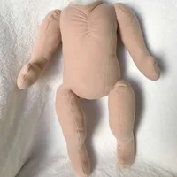 18Inch 20Inch 22 Inch Flesh Multi Panel Cuddle Body Limbs Are Jointed And Rotatable Reborn Baby Doll Accessories Cloth Body 2