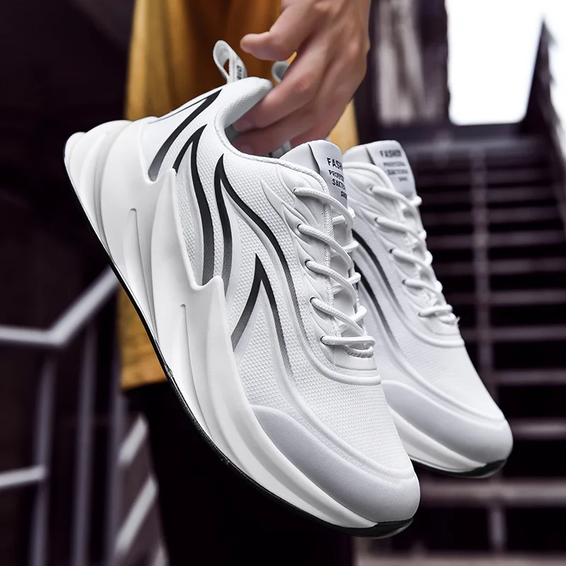 Hot New Running Shoe For Male Comfortable Men Walking Sneakers Anti-Slip Runner Outdoor Shoes Mens Wearable Shoes Sport Men