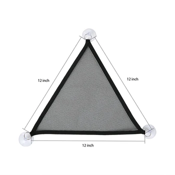 

New Pet Hammock Reptile Breathable Hammock Lizard Hammock Swing Leisure Net Mat Accessories 2pcs