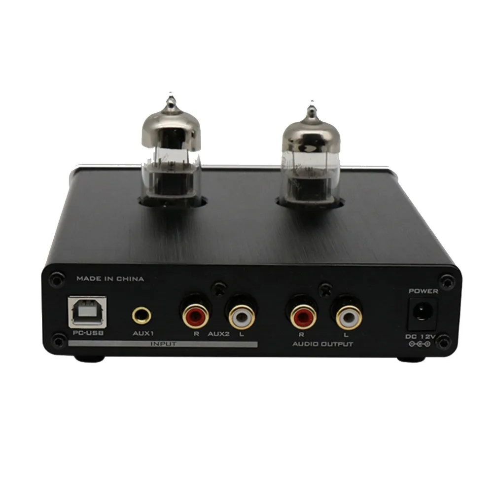 Новинка FX-Audio TUBE-06 домашняя аудио трубка 6N3 предусилитель вход PC-USB AUX регулировка басов и высоких частот DC12V/1A источник питания