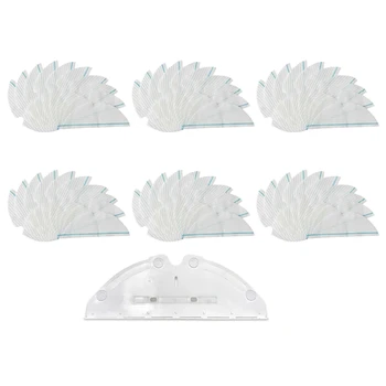 

60Pcs Roborock Disposable Mop Cloth for Vacuum Cleaner Xiaomi Roborock S6 T6 S5 Cloths with Mop Cloth Board
