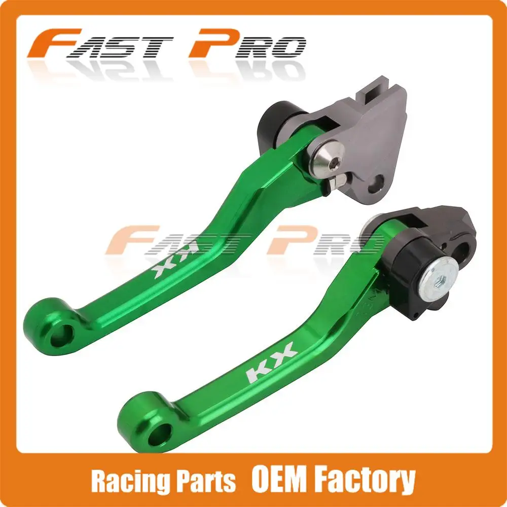 Мотоцикл с ЧПУ тормозные рычаги сцепления для Kawasaki KX125 2006-2008 KX250 2005-2008 KX250F 2005-2012 KX450F 2006-2012 Байк