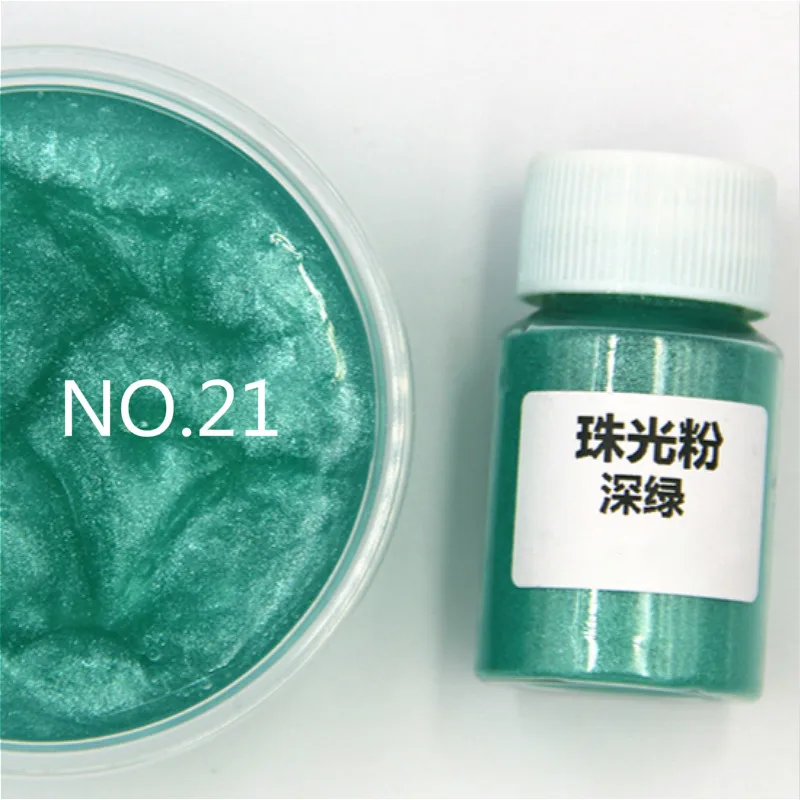 Diy Handmade Pearlescent Mica Powder Epoxy Resin Dye Pearl Pigment Resin Glue Pigments Material Crystal Mold