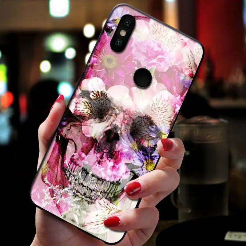 sugar Mexican Skull Girl tattooed Art