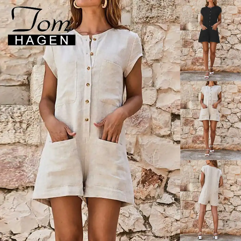 comfy short overalls