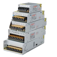 AC 110 V-220 V к DC 5V 12V 24V 1A 2A 3A 5A 10A 15A 20A 30A 40A 50A 60A переключатель питания Драйвер адаптер светодиодные ленты