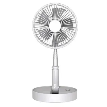 

Folding remote control floor fan Plastic Desktop telescopic storage portable Super sound-off Drop temperature