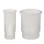 RED SEA AQUARIUM REEFER 4 inch 7 inch FILTER MEDIA CUP ВОЙЛОЧНЫЙ ФИЛЬТР НОСОК С ПЛАСТИКОВЫМ КОЛЬЦОМ Свободный сетчатый мешок