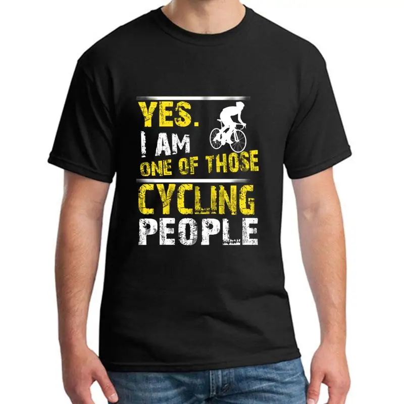 

New Style Yes. I Am One Of Those Cycling People tshirt s-88xl Comical back to the future Super women tshirts