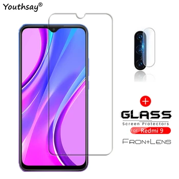 Перейти на Алиэкспресс и купить Защитное стекло для экрана для Xiaomi Redmi 9 Защитная пленка для объектива камеры для Xiaomi Redmi 9 закаленное стекло для Redmi 9 9A 9C стекло