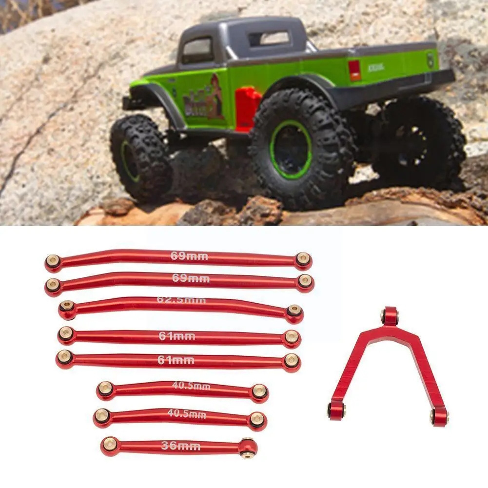Модель 1/24 года модель Axial SCX24 90081 комплект стержней из алюминиевого сплава для