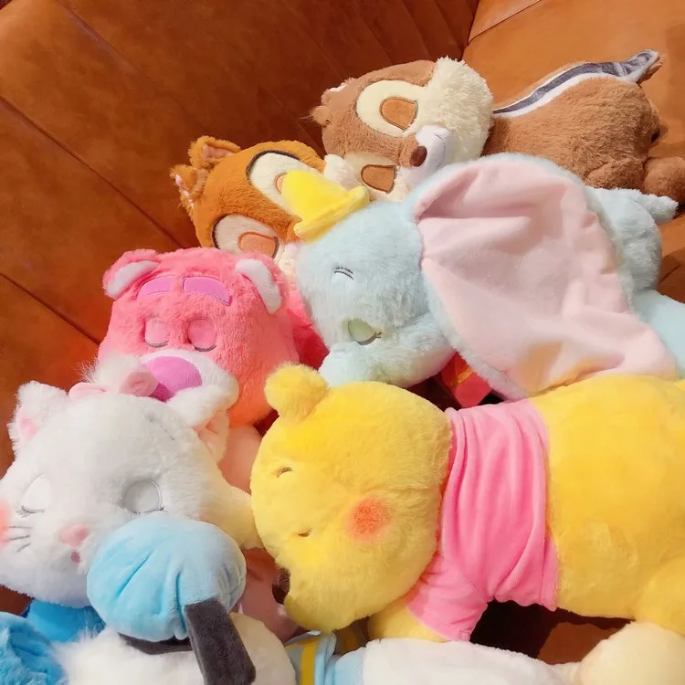 Dumbo Дональд Дак стежка u-образная подушка, подушка Милая аниме ворс игрушка для сна kawaii Спящая Утка Фаршированная Мягкие в подарок для девушки