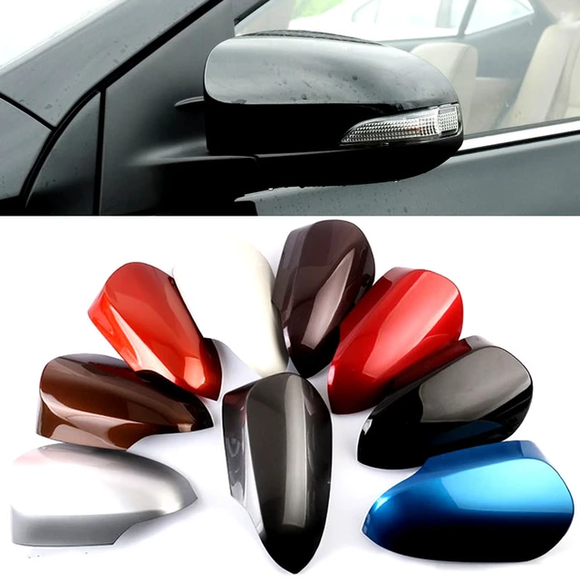 Couvercle de rétroviseur extérieur, aile de porte latérale, coque de  rétroviseur pour Toyota Yaris 2012 2013 2014 2015 2016 2017 2018 2019 -  AliExpress